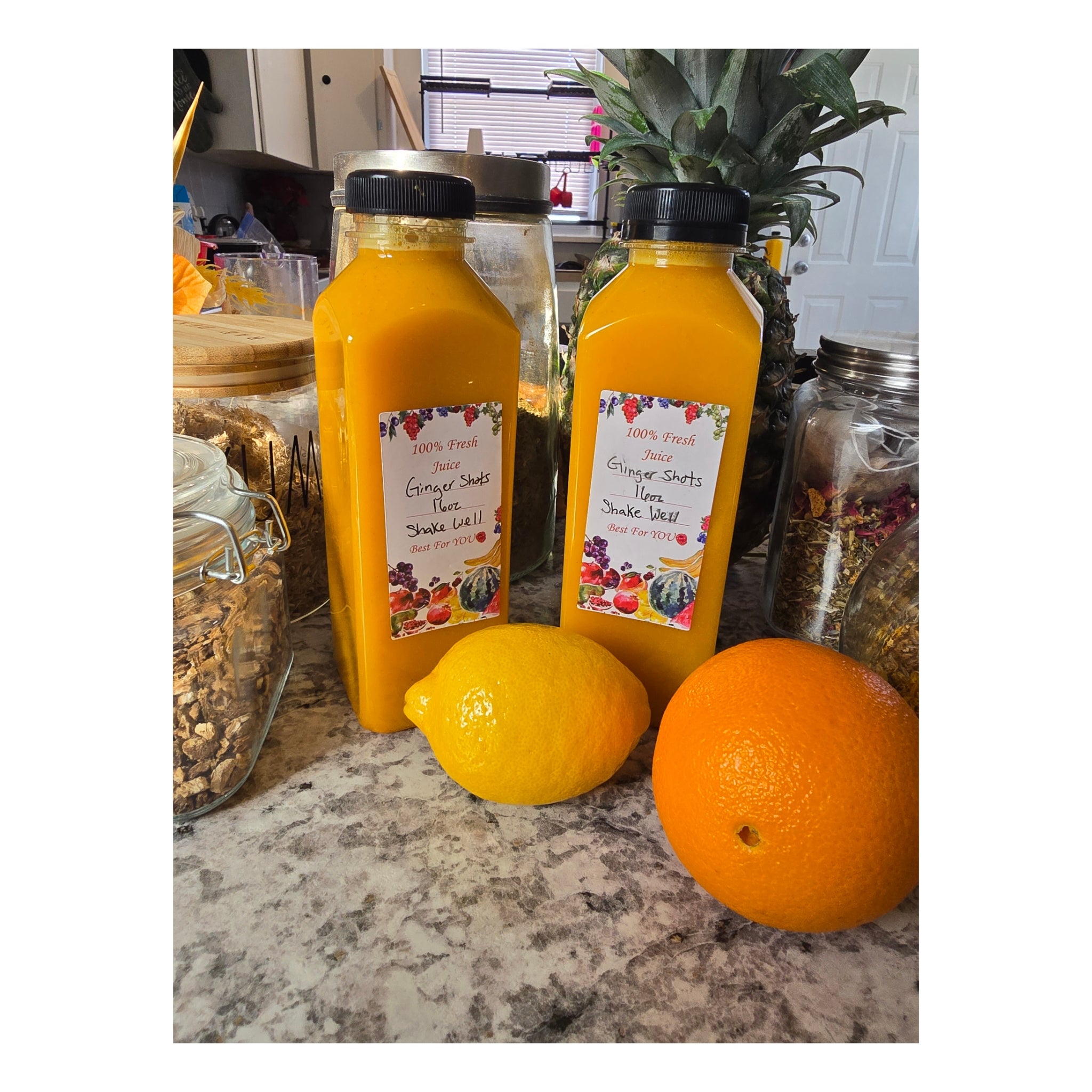 16oz GINGER SHOTS (1 week supply..pick up only)