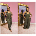 FLOW&GO JUMPSUIT Available in Black & Olive