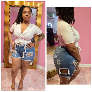 RUDEBOY DENIM SHORTS