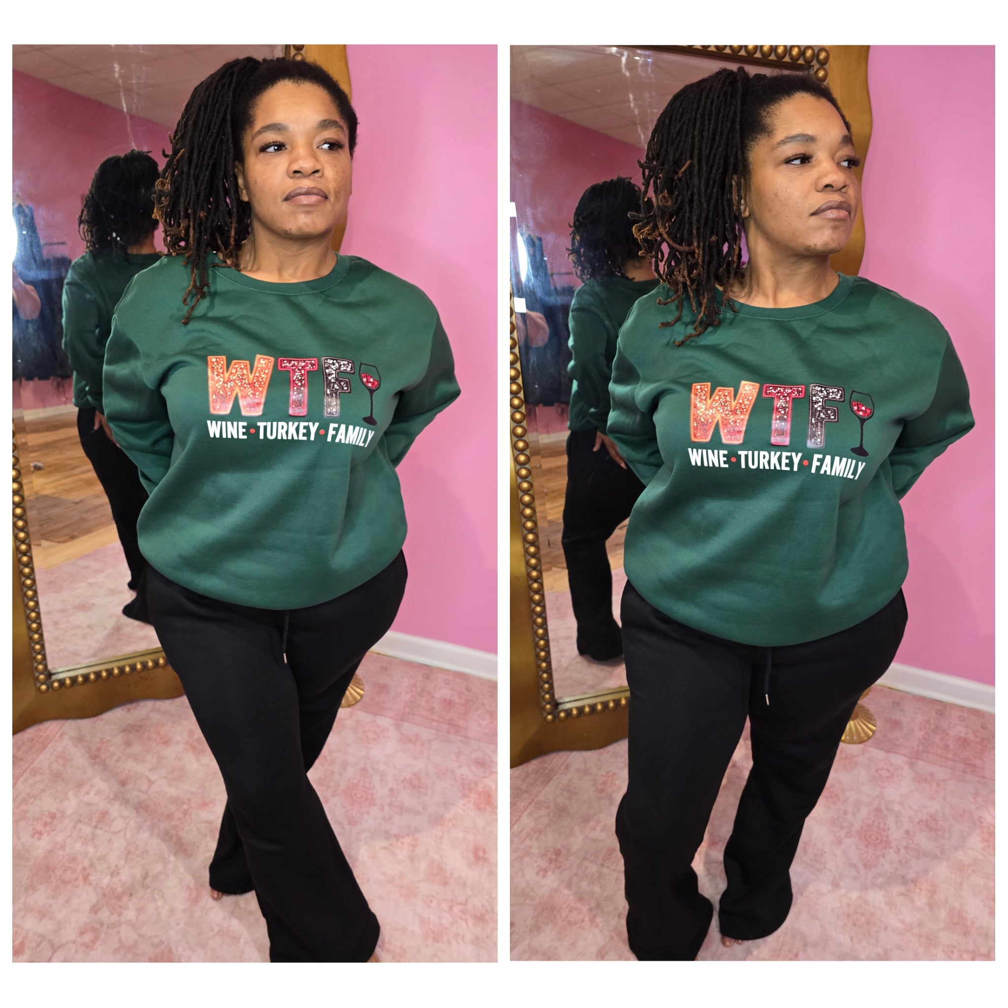 "WTF THANKSGIVING SWEATSHIRT"