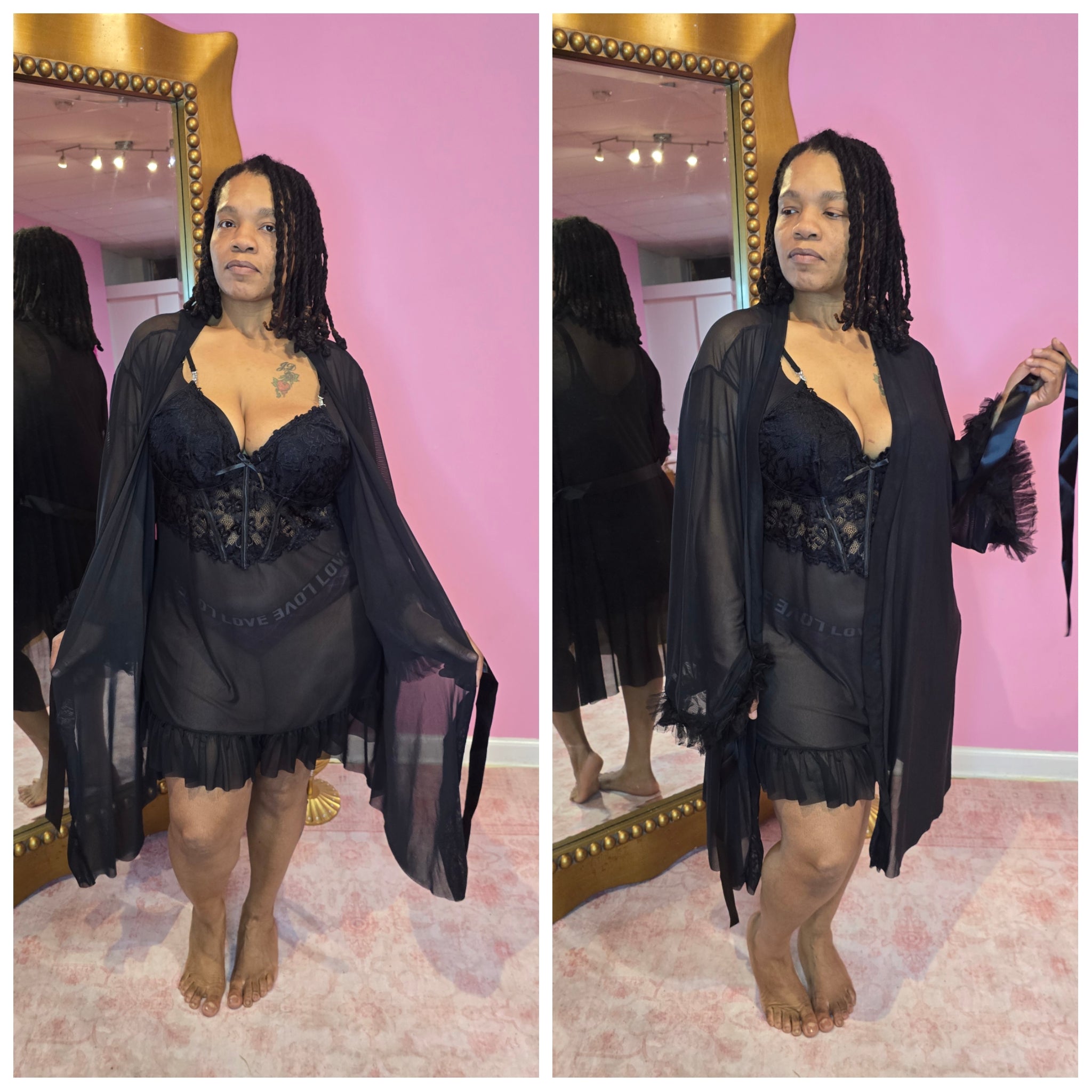 LATE NIGHT 2 PIECE LINGERIE SET