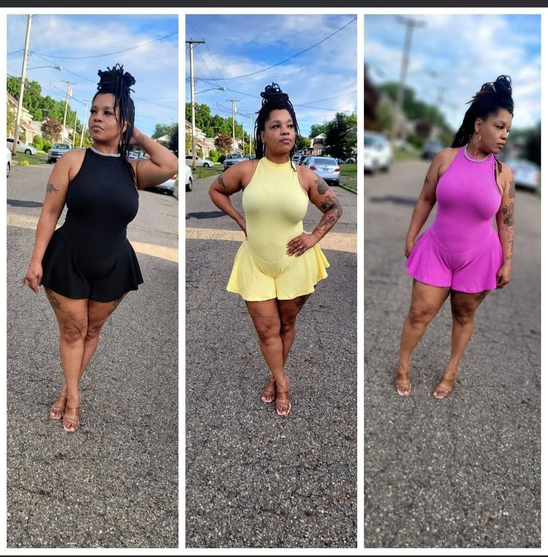 "THAT GURL" ROMPER