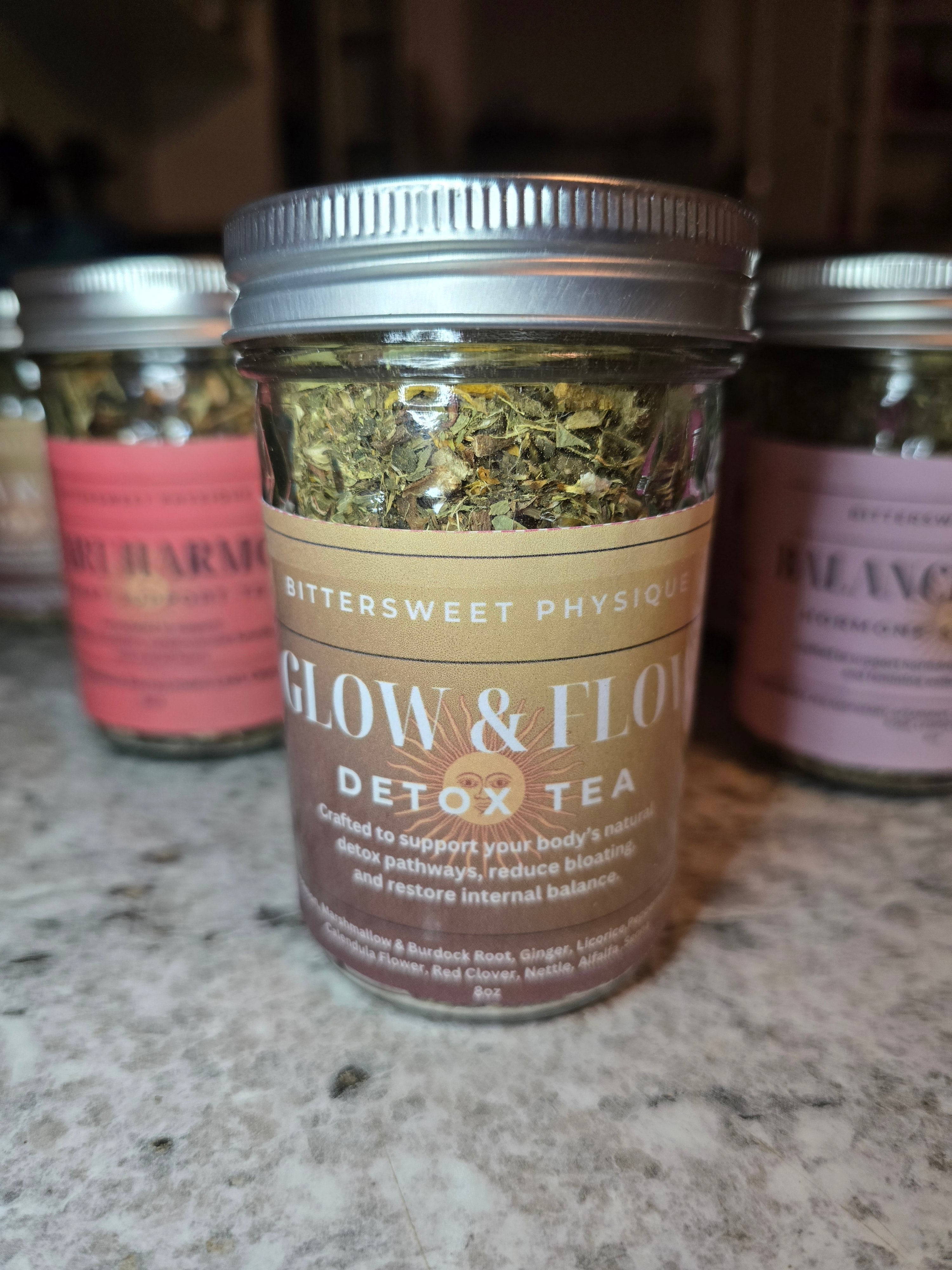 GLOW & FLOW Herbal Tea Blend