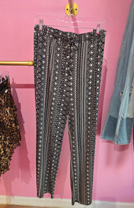 "AZTEC" WIDE LEG BOTTOMS