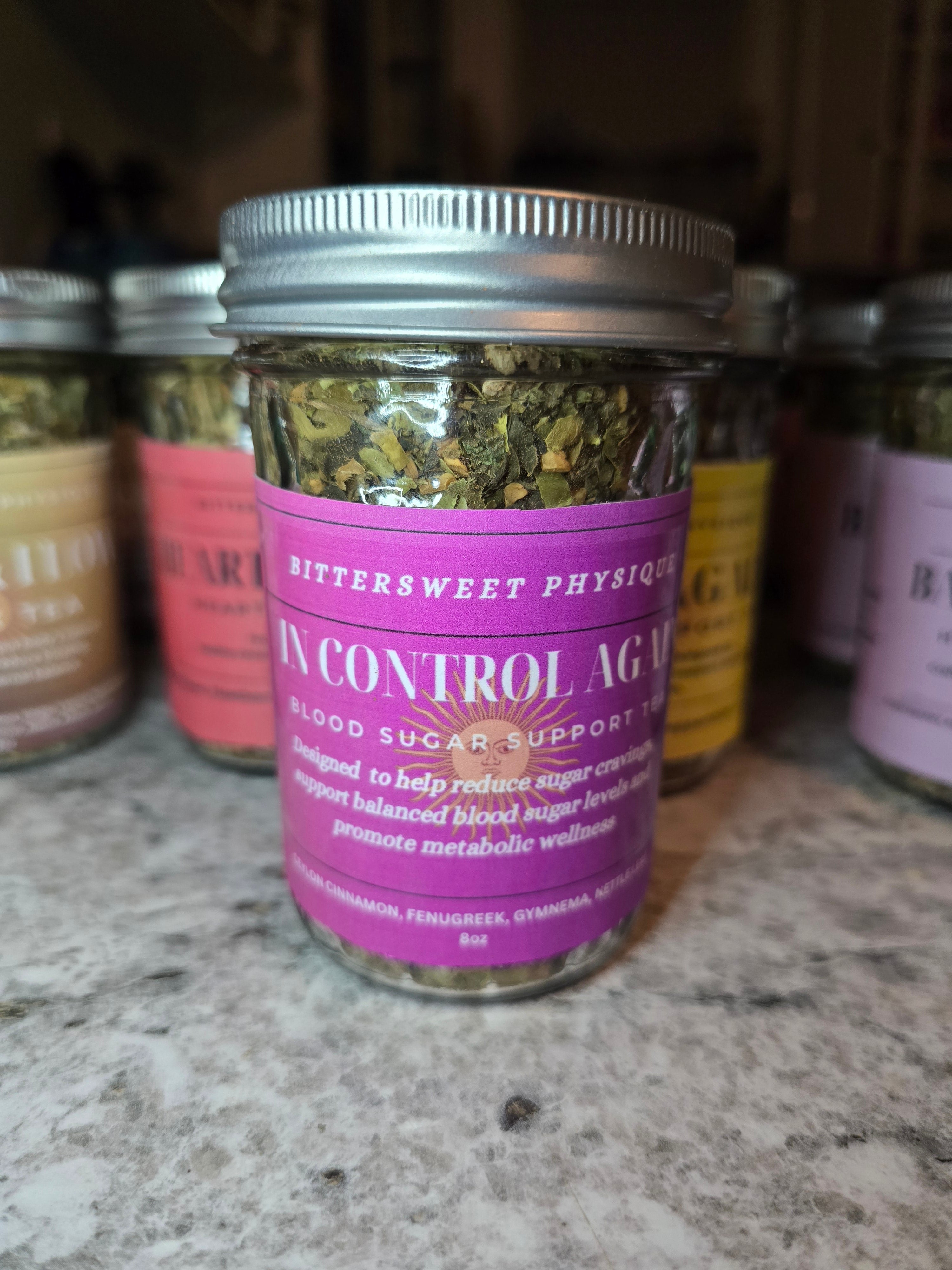 IN CONTROL AGAIN- BLOOD SUGAR SUPPORT Herbal Tea Blend